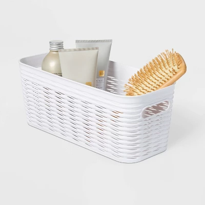 Wave Narrow Medium Storage Bin - Brightroom™ 1 Wave Narrow Medium Storage Bin - Brightroom™