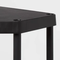 4 Tier Plastic Corner Shelf Unit Black - Brightroom™ -Brightroom Sales GUEST 051a6894 5e3e 4fa4 ae3a 9cdfd81d73a7