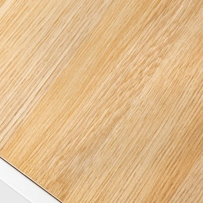 4 Tier Shoe Rack White Metal With Natural Wood - Brightroom™ 3 4 Tier Shoe Rack White Metal With Natural Wood - Brightroom™ - Image 3