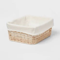Tapered Woven Basket With Liner - Brightroom™ 7 Tapered Woven Basket With Liner - Brightroom™ -Brightroom Sales GUEST 0fb1f4e5 0222 49b3 bf2a 53282a25b189