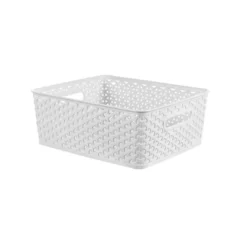 Y-Weave Medium Decorative Storage Basket - Brightroom™ -Brightroom Sales GUEST 12299a0f 077c 4595 85e6 da0a18d1922d