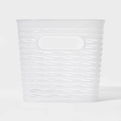 Wave Narrow Medium Storage Bin - Brightroom™ 6 Wave Narrow Medium Storage Bin - Brightroom™ - Image 6