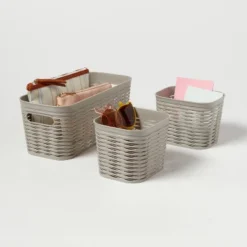 3pk Wave Assorted Decorative Basket 5L Narrow 2c Brightroom™ 7 3pk Wave Assorted Decorative Basket 5L Narrow 2c Brightroom™ -Brightroom Sales GUEST 19f5c392 84ec 47c4 a9e5 3d2af8522a18