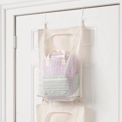 Over The Door Flexible Storage - 3pk - Brightroom™ 2 Over The Door Flexible Storage - 3pk - Brightroom™ - Image 2