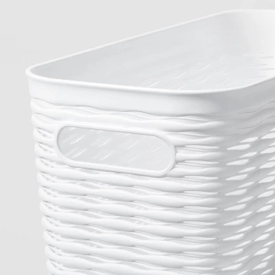 Wave Narrow Medium Storage Bin - Brightroom™ 2 Wave Narrow Medium Storage Bin - Brightroom™ - Image 2