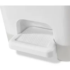 2.7gal Step Trash Can Clear - Brightroom™: Small Pedal-Operated Lid, Bathroom Garbage, Indoor Rectangle, Textured Plastic 6 2.7gal Step Trash Can Clear - Brightroom™: Small Pedal-Operated Lid, Bathroom Garbage, Indoor Rectangle, Textured Plastic -Brightroom Sales GUEST 1f42333f e7bd 4af9 b51e 7457b18e871a