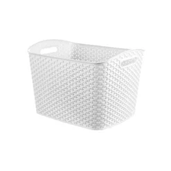 Y-Weave XL Curved Decorative Storage Basket - Brightroom™ -Brightroom Sales GUEST 2be98247 c8a8 4af5 b1cc e065450a3ec5