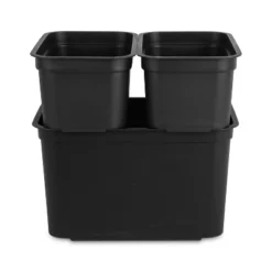 26.2qt Heavy Duty Storage Bin - Brightroom™: Black Plastic, Stackable & Portable, Universal Storage Solution 11 26.2qt Heavy Duty Storage Bin - Brightroom™: Black Plastic, Stackable & Portable, Universal Storage Solution -Brightroom Sales GUEST 324302bf a70e 4b48 af87 0bb0a8e283d5