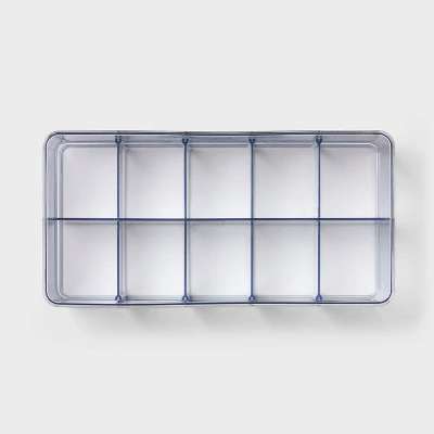 12"x6"x4" Bin Organizer Clear - Brightroom™ 2 12"x6"x4" Bin Organizer Clear - Brightroom™ - Image 2