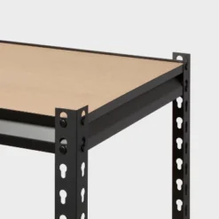 36"x72"x18" 5 Tier Heavy Duty Boltless Steel Shelving Unit - Brightroom™: Universal Storage, Garage Shelves, Black 3 36"x72"x18" 5 Tier Heavy Duty Boltless Steel Shelving Unit - Brightroom™: Universal Storage, Garage Shelves, Black -Brightroom Sales GUEST 385c6189 3deb 4006 811a 68cd50d22c44