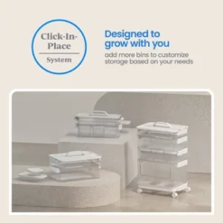 6pc Click In Place Slim Toolbox Kit Plastic Storage Home And Office Organization - Brightroom™​ -Brightroom Sales GUEST 4c559dc1 d2d3 4ef3 aa66 3c755805dc53