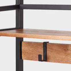 Metal Storage Rack - Brightroom™: Black Iron Utility Shelf, Garage Storage, 57.875" H, 42.25" W, 50 Lb Capacity 3 Metal Storage Rack - Brightroom™: Black Iron Utility Shelf, Garage Storage, 57.875" H, 42.25" W, 50 Lb Capacity -Brightroom Sales GUEST 4f793519 64c7 4454 a3d7 1649fded6edc