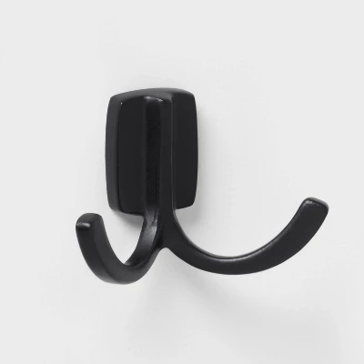 Modern Octopus Hook Matte Black - Brightroom™: Cast Aluminum Towel Hook, Powder-Coated, 20lb Capacity 3 Modern Octopus Hook Matte Black - Brightroom™: Cast Aluminum Towel Hook, Powder-Coated, 20lb Capacity - Image 3