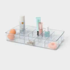 12"x6"x2" Tray Organizer Clear - Brightroom™ -Brightroom Sales GUEST 633408ec 04b7 4acf 93b8 3f87eb6108b6