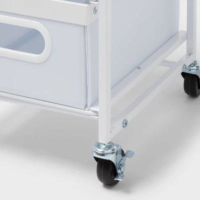 3 Drawer Narrow Cart On Wheels - Brightroom™ 2 3 Drawer Narrow Cart On Wheels - Brightroom™ - Image 2