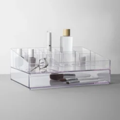 Bathroom Plastic Extra Large Cosmetic Organizer Clear - Brightroom™ 7 Bathroom Plastic Extra Large Cosmetic Organizer Clear - Brightroom™ -Brightroom Sales GUEST 7699a630 77d0 4c15 991b 3a57e72f815a
