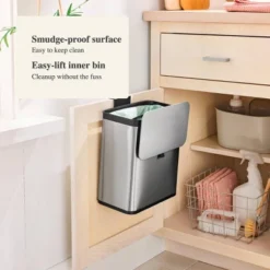 Compost Bin Stainless Steel - Brightroom™ 5 Compost Bin Stainless Steel - Brightroom™ -Brightroom Sales GUEST 7950f8bf 88b7 414f 87dd 92b278a03f08