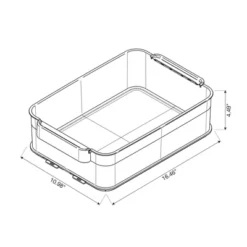 Click In Place 10qt Clear Plastic Storage Bin With White Latch For Home And Office Organization - Brightroom™ 17 Click In Place 10qt Clear Plastic Storage Bin With White Latch For Home And Office Organization - Brightroom™ -Brightroom Sales GUEST 7bc59eb0 84df 4c24 8827 dd8978f88d84