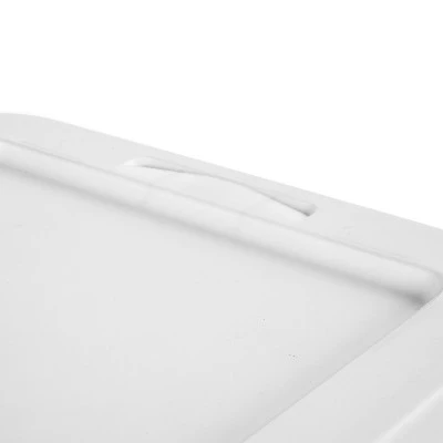 70qt Clear Storage Box With White Lid - Brightroom™ 7 70qt Clear Storage Box With White Lid - Brightroom™ - Image 7