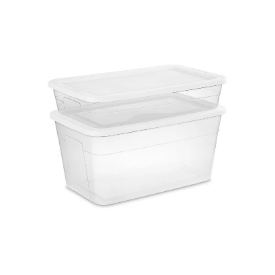 41qt Clear Under Bed Storage Box White - Brightroom™ 10 41qt Clear Under Bed Storage Box White - Brightroom™ - Image 10