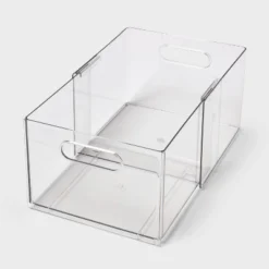 All Purpose Clear Expandable Bin Small - Brightroom™ 5 All Purpose Clear Expandable Bin Small - Brightroom™ -Brightroom Sales GUEST 9861b291 2bbd 4556 83a9 4a23135f5aab