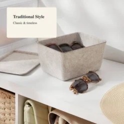 Lidded Felt With Lid Oatmeal - Brightroom™ 5 Lidded Felt With Lid Oatmeal - Brightroom™ -Brightroom Sales GUEST 98b5fd34 6cd1 45bf b4c7 82265a3094f8