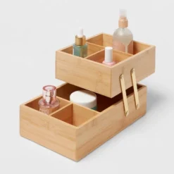 10" X 6" X 5" Hinged Bamboo Countertop Organizer - Brightroom™ 5 10" X 6" X 5" Hinged Bamboo Countertop Organizer - Brightroom™ -Brightroom Sales GUEST 9a00d1bf af05 4d94 820a 9a23cfe2b211