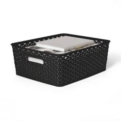 Y-Weave Medium Decorative Storage Basket - Brightroom™ -Brightroom Sales GUEST 9b86e551 fb44 4c61 a809 ebfad1092f68