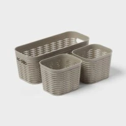 3pk Wave Assorted Decorative Basket 5L Narrow 2c Brightroom™ 8 3pk Wave Assorted Decorative Basket 5L Narrow 2c Brightroom™ -Brightroom Sales GUEST 9f0db270 6d41 4bfa 9a61 d620a5ac292b