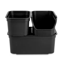 Folio Heavy Duty Storage Bin - Brightroom™: Black Plastic, Stackable, Portable, Universal Storage, 18.6 Volume Capacity 16 Folio Heavy Duty Storage Bin - Brightroom™: Black Plastic, Stackable, Portable, Universal Storage, 18.6 Volume Capacity -Brightroom Sales GUEST a108ea48 1464 41e5 9803 4a432872eeb8