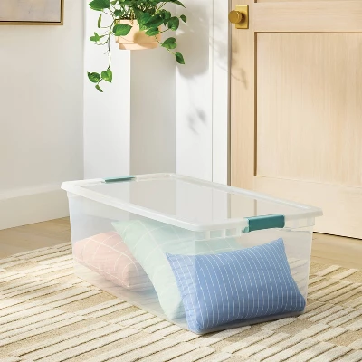 110qt Storage Bin With Latches - Brightroom™ 1 110qt Storage Bin With Latches - Brightroom™