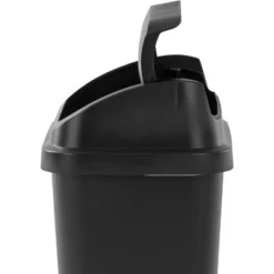 7.8gal Swing Top Waste Can Black - Brightroom™: Indoor Trash Bin With Lid, Textured Plastic, 21.375" Height 11 7.8gal Swing Top Waste Can Black - Brightroom™: Indoor Trash Bin With Lid, Textured Plastic, 21.375" Height -Brightroom Sales GUEST b36643ae 46dc 4664 9e1d cea91331967a
