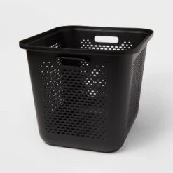 Large Decorative Plastic Bin With Cutout Handles - Brightroom™ 6 Large Decorative Plastic Bin With Cutout Handles - Brightroom™ -Brightroom Sales GUEST b40a494e 51f1 4bdf b7ae 232f8fbcdaff
