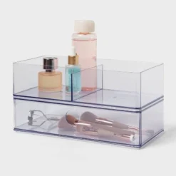 Clear Divided Bin With Drawer - Brightroom™ 5 Clear Divided Bin With Drawer - Brightroom™ -Brightroom Sales GUEST b5bf7565 dcd9 4c10 9005 c5f29f4cbc8b