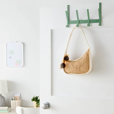 Over The Door 4 Hook - Sage - Brightroom™ 1 Over The Door 4 Hook - Sage - Brightroom™