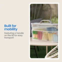 6pc Click In Place Slim Toolbox Kit Plastic Storage Home And Office Organization - Brightroom™​ -Brightroom Sales GUEST bf8f826a 7d36 4f15 b7db 34932e54fab9