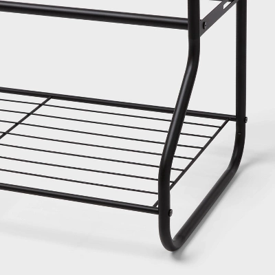4-Tier Shoe Rack With Basket - Brightroom™ 2 4-Tier Shoe Rack With Basket - Brightroom™ - Image 2