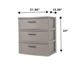 3 Drawer Wide Tower Dark Gray - Brightroom™: Plastic Storage Drawers, Portable Universal Storage, No Assembly Required 11 3 Drawer Wide Tower Dark Gray - Brightroom™: Plastic Storage Drawers, Portable Universal Storage, No Assembly Required -Brightroom Sales GUEST dd2b1359 737a 43cc 8613 742a75ae1a65