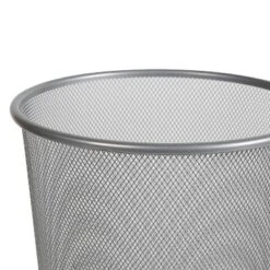 Mesh Waste Basket Silver - Brightroom™: Steel Wire Mesh, Office Trash Can, Nonslip Base, Fingerprint-Resistant 5 Mesh Waste Basket Silver - Brightroom™: Steel Wire Mesh, Office Trash Can, Nonslip Base, Fingerprint-Resistant -Brightroom Sales GUEST ddbb8c95 7146 4ffd 9b1d 1587f6ced05c