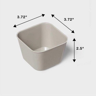 4pk Small Storage Trays - Brightroom™ 4 4pk Small Storage Trays - Brightroom™ - Image 4